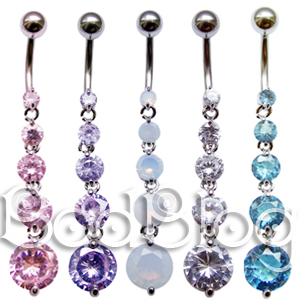 Solitaire Belly Bars