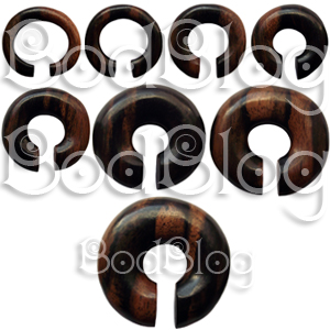 Ebony Wood Rings