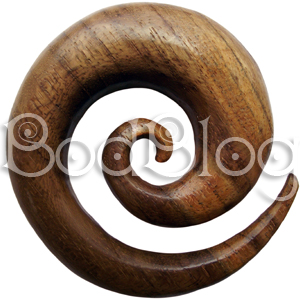Teak Wood Spiral 1" (25mm)